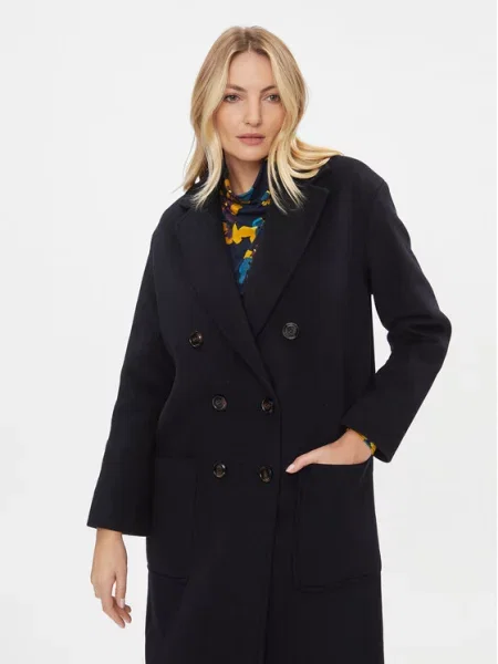 MAX&Co. Вовняне пальто Elemento cиній