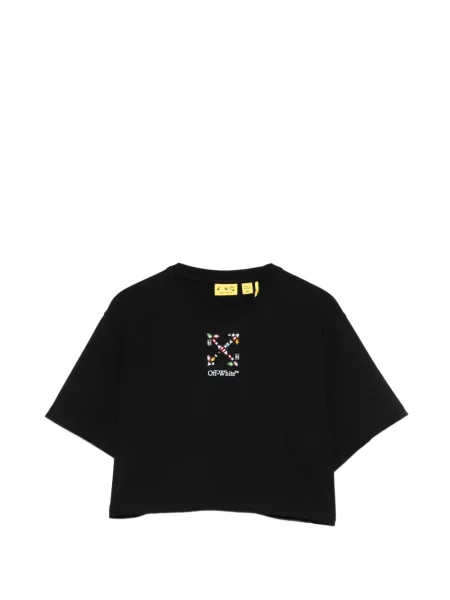 Top dziecięcy Off-white biały
