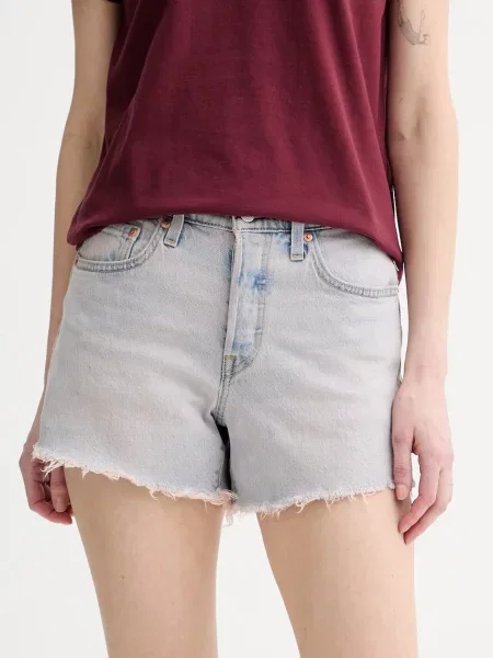 Jeans kratke hlače Levi's CURVE roza