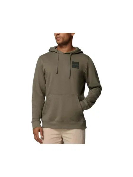 Bluza z kapturem Columbia zielona