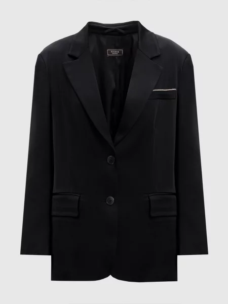 Жакет з ланцюжком моніль Peserico чорний