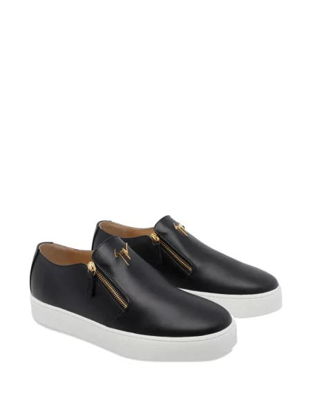 Sneakerși Giuseppe Zanotti din piele negru