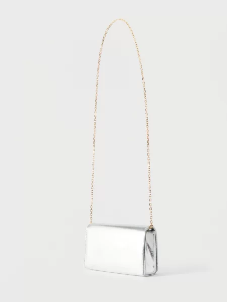 LOVE MOSCHINO Geantă Argintiu gri