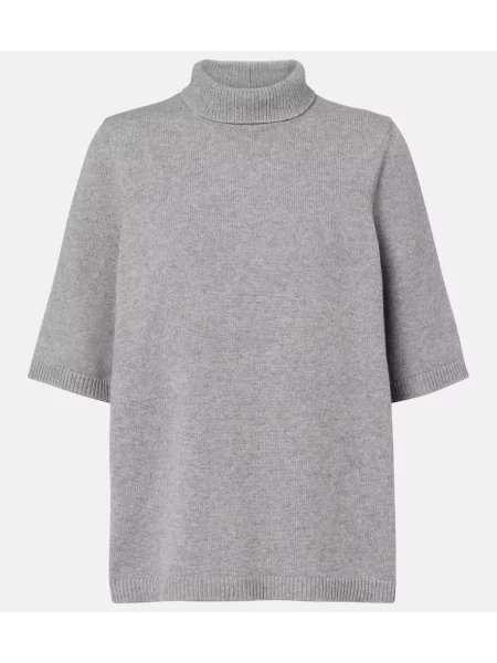 Pulover Alaïa de lână gri
