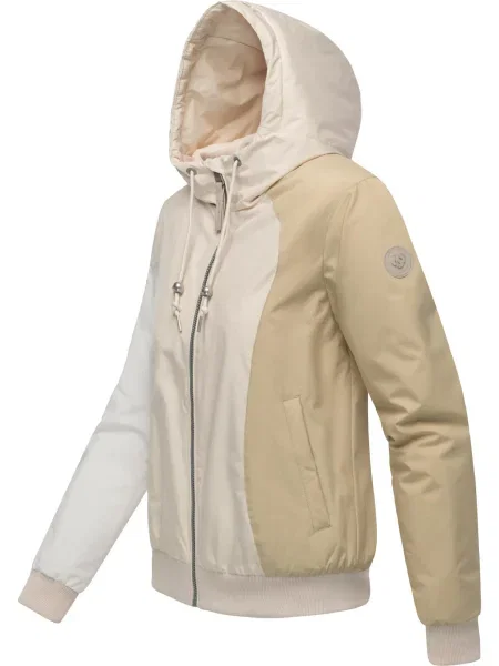 Ragwear Geacă funcțională Oggie Youmodo bej / ecru alb