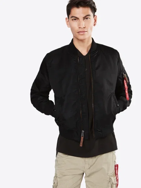 ALPHA INDUSTRIES Prijelazna jakna VF crna