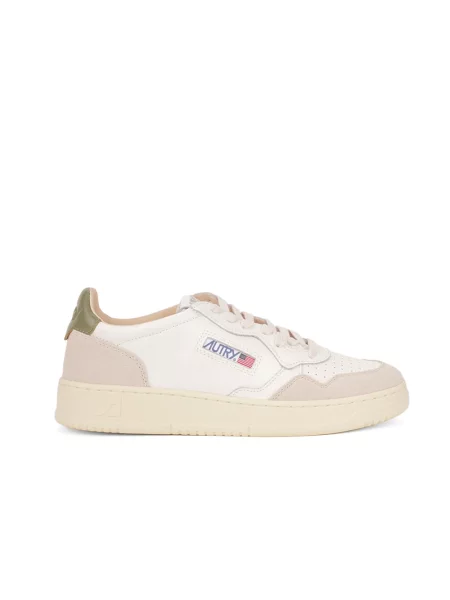 Sneakersy Autry skórzane białe