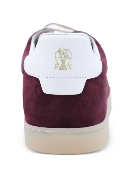 Semišové tenisky Brunello Cucinelli červené