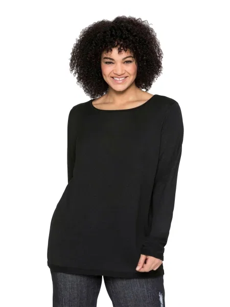 SHEEGO Pulover negru