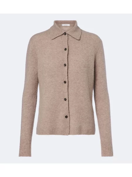 Cardigan Max Mara din cașmir maro