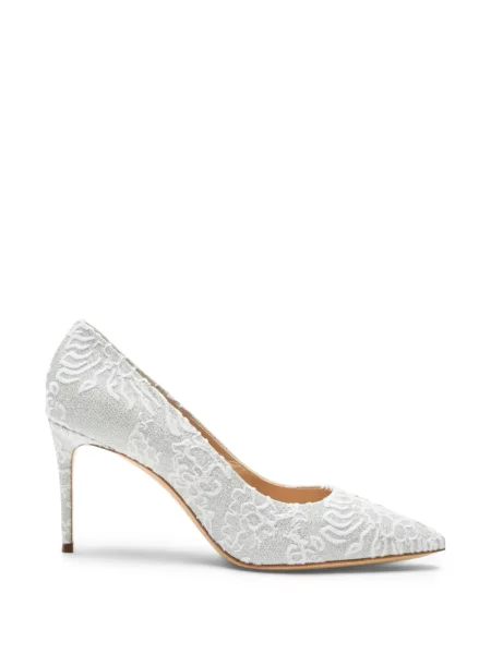 Pantofi cu toc Casadei cu model floral