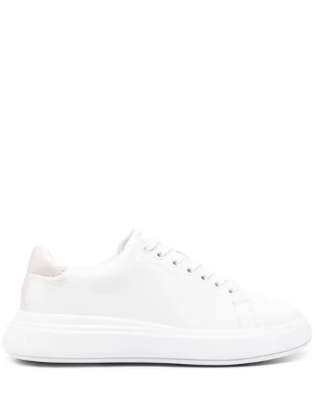 Sneakerși Calvin Klein din piele alb