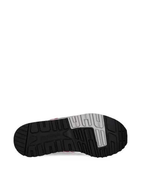 Ριγέ μισό φερμουάρ sneakers Adidas EQT σουέντ μαύρο