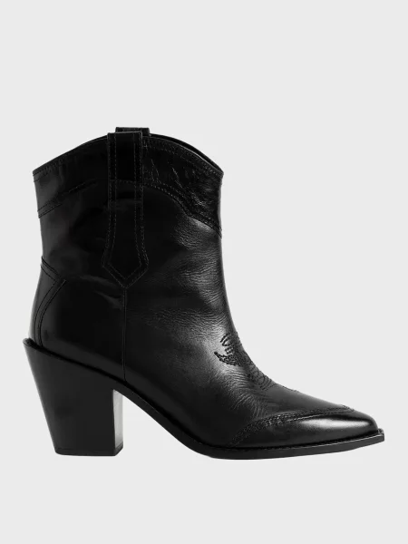 Шкіряні черевики Zadig&voltaire чорні
