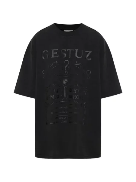 Tricou Gestuz cu imagine negru
