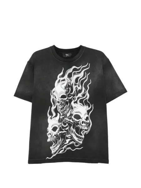 Tricou Thug Club cu imagine negru