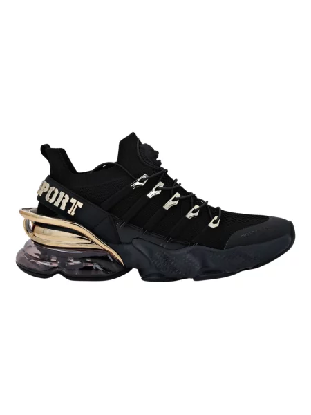 Sneakersy Plein Sport w tygrysie prążki czarne