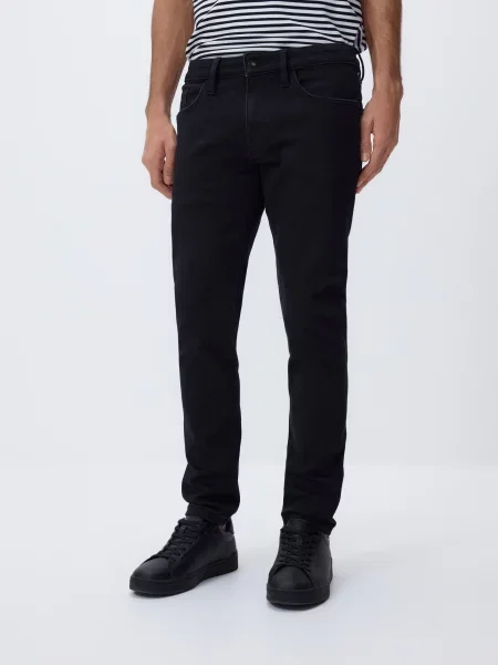 Reserved Джинси slim fit чорний