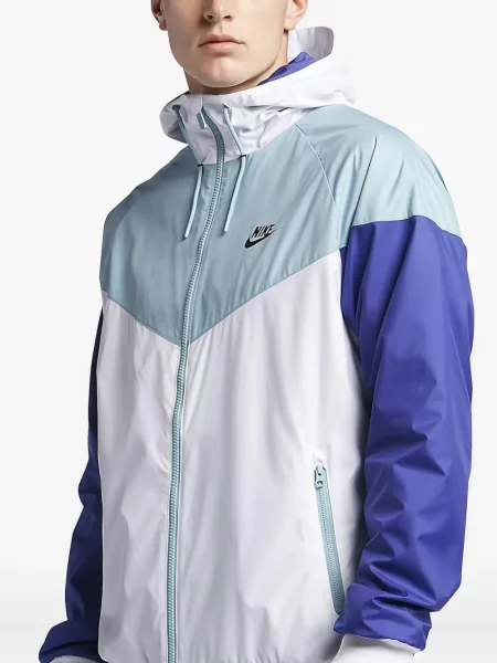 Hanorac cu glugă Nike cu autograf cu dungi alergare negru