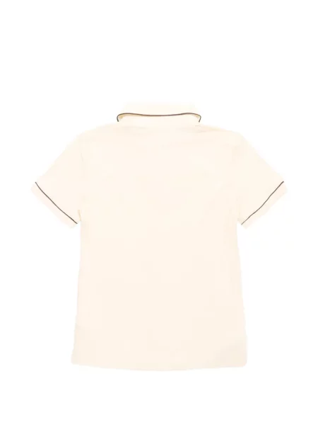Golf tricou polo Malbon Golf alb
