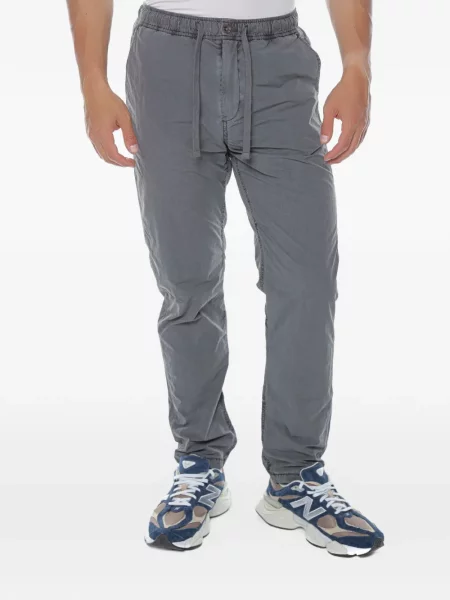 Pantaloni Ecoalf cu cordon gri