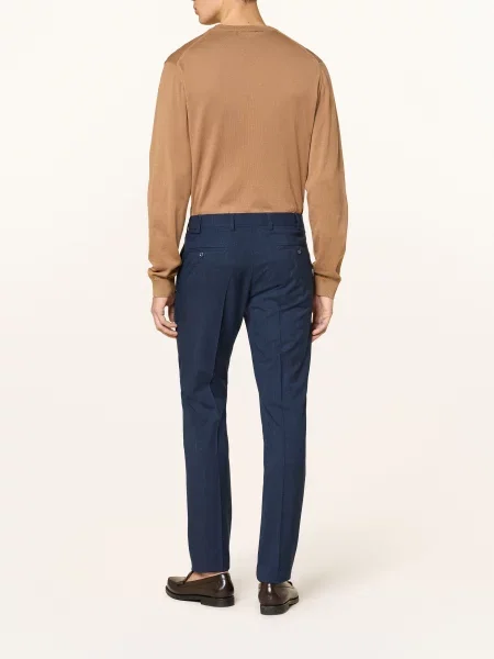 Digel Spodnie Garniturowe Sergio Modern Fit blau