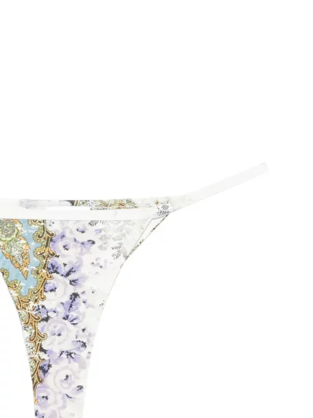 Bikini Christopher Esber cu imagine alb