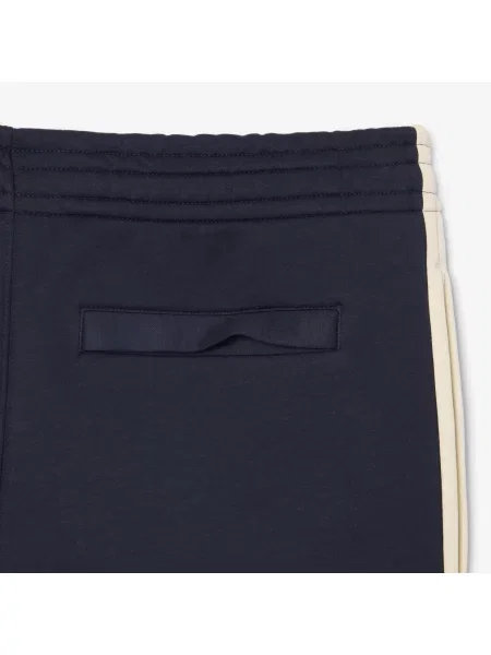 Lacoste Spodnie Dresowe Made In France granatowe