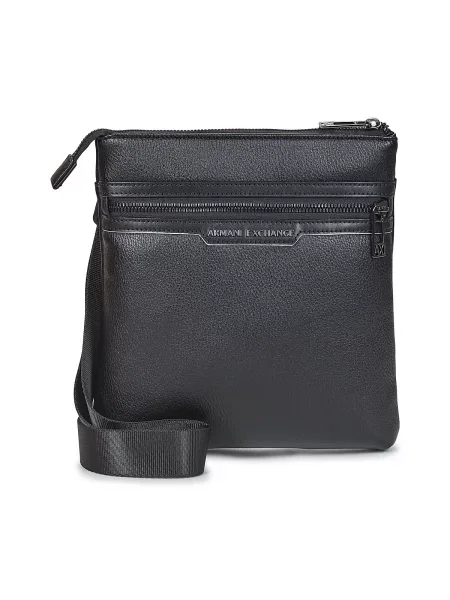 Torbica za okrog pasu Armani Exchange črna