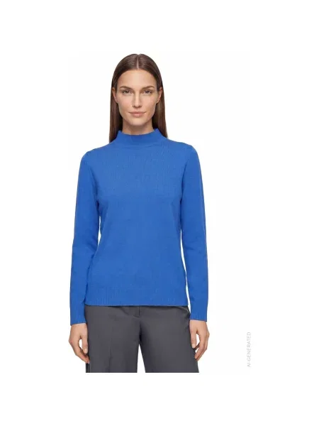 Sweter Betty Barclay z kapturem niebieski