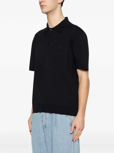 Scurt tricou polo Gucci albastru