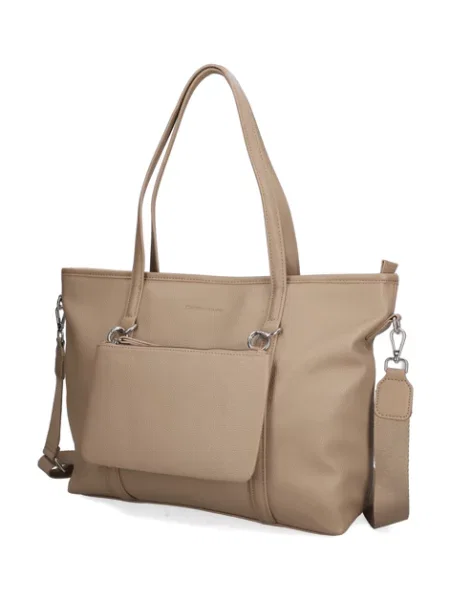 Tom Tailor kabelka Shopper béžová