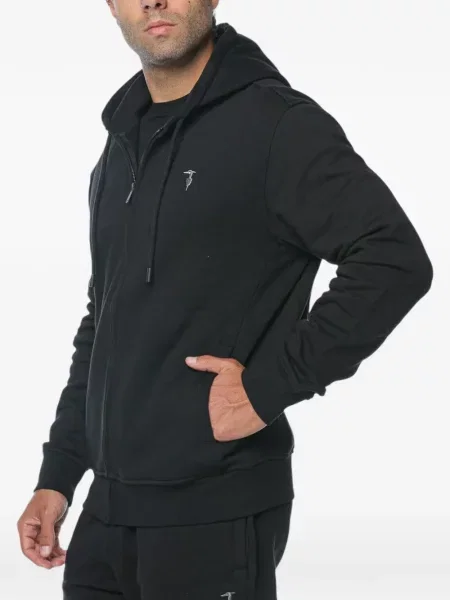 Hanorac cu glugă Trussardi negru