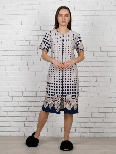 Халат N.EL синій