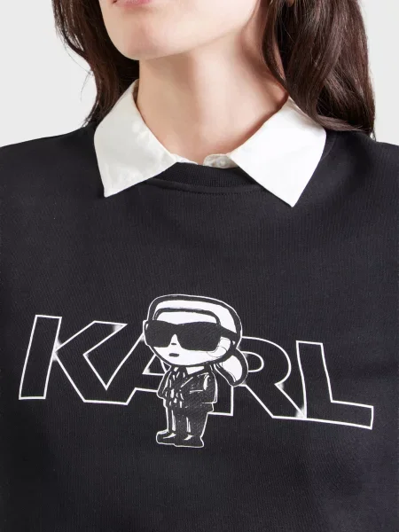 Свитшот Karl Lagerfeld черный