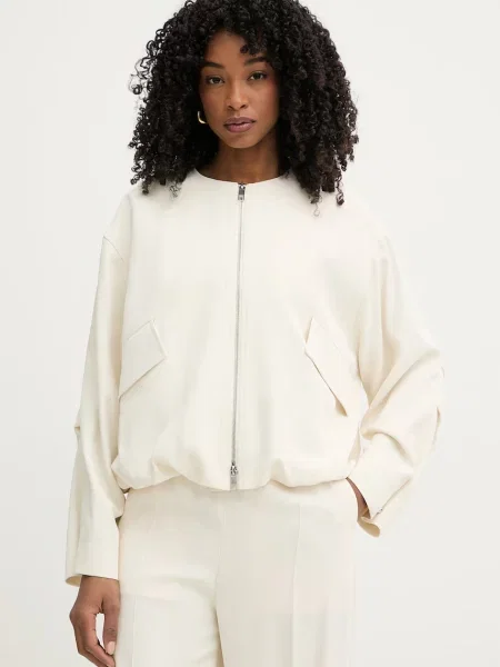 BOSS kurtka Jajila beżowa