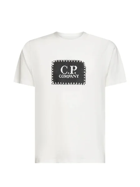 Tricou C.p. Company cu imagine alb