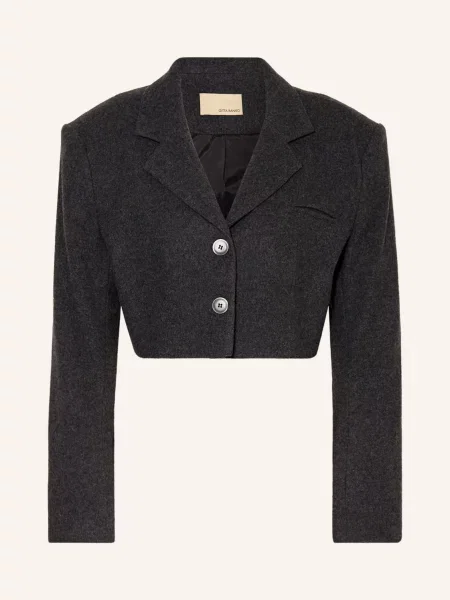 Gitta Banko Cropped Blejzr Taylor tmavě šedá