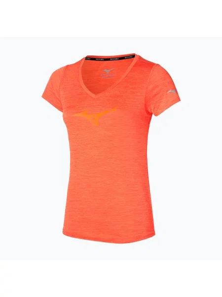 Дамска тениска за бягане Mizuno Impulse Core RB Tee nasturtuim оранжево