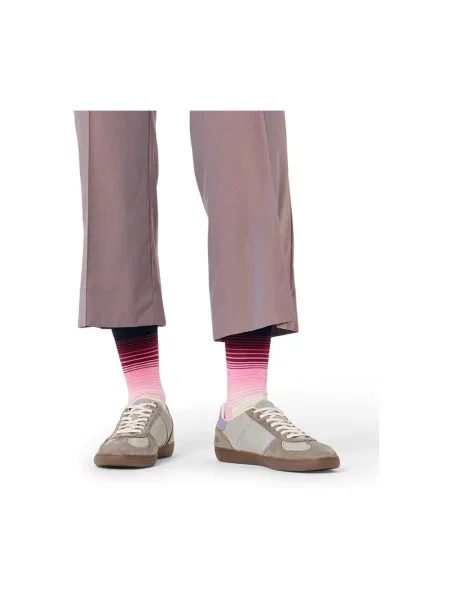 Csíkos alsó Happy Socks fekete