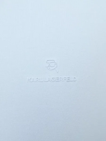 Футболка Karl Lagerfeld блакитна