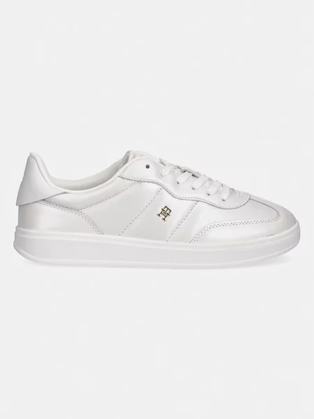 Sneakers Tommy Hilfiger Th Heritage Shiny Sneaker alb