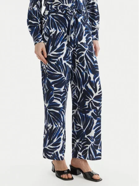 ONLY Текстилни панталони Nova Тъмносин