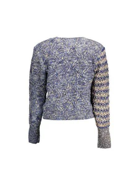 Sweter Desigual niebieski