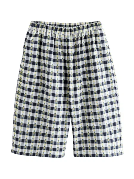 Next Pantaloni galben / negru alb