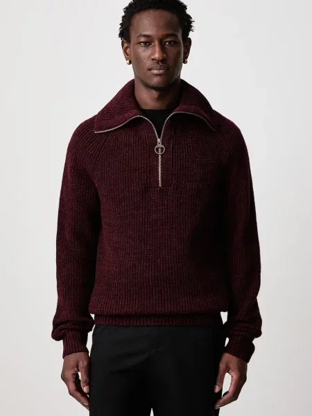 Barbour sweter wełniany