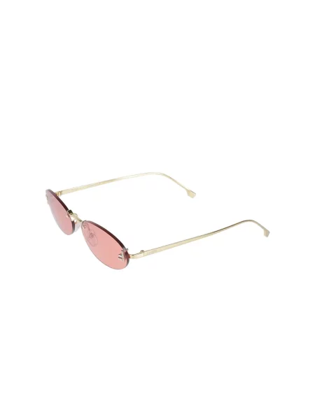 Fendi Okulary Przeciwsłoneczne gold żółte
