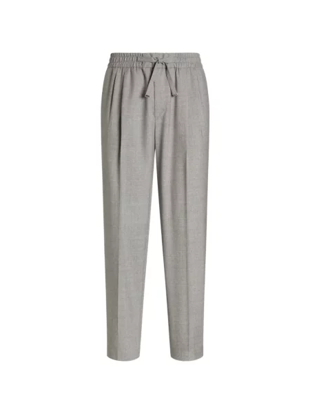 Pantaloni de jogging Dolce & Gabbana de lână alergare gri