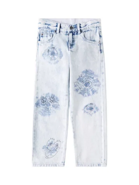 Τζιν με ίσιο πόδι Stella Mccartney μπλε