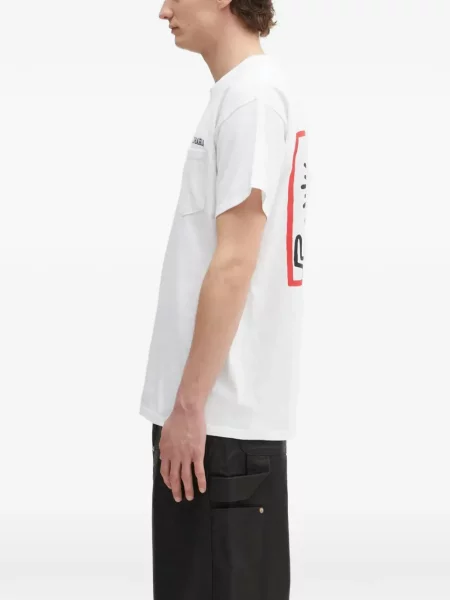 Tricou Wacko Maria cu imagine alb